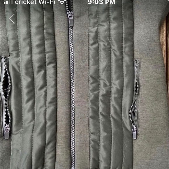 ALL SOLD - Fabletics “Puffer Jackets” Army Green - Picture 8 of 11